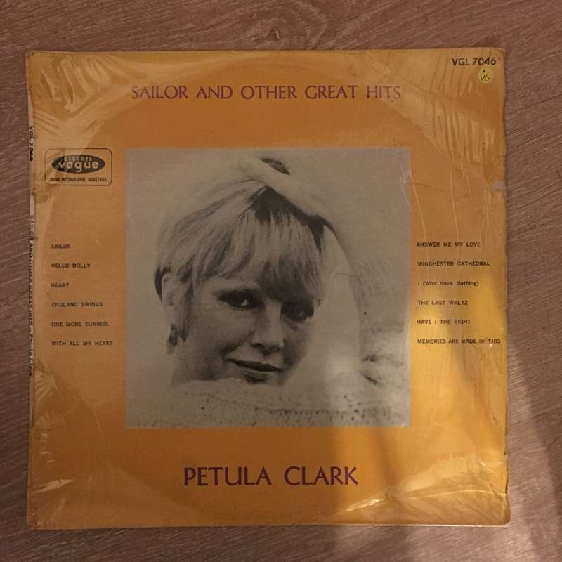 Petula Clark - Sailor and Other Great Hits - Vinyl LP Record - Opened  - Very-Good Quality (VG)