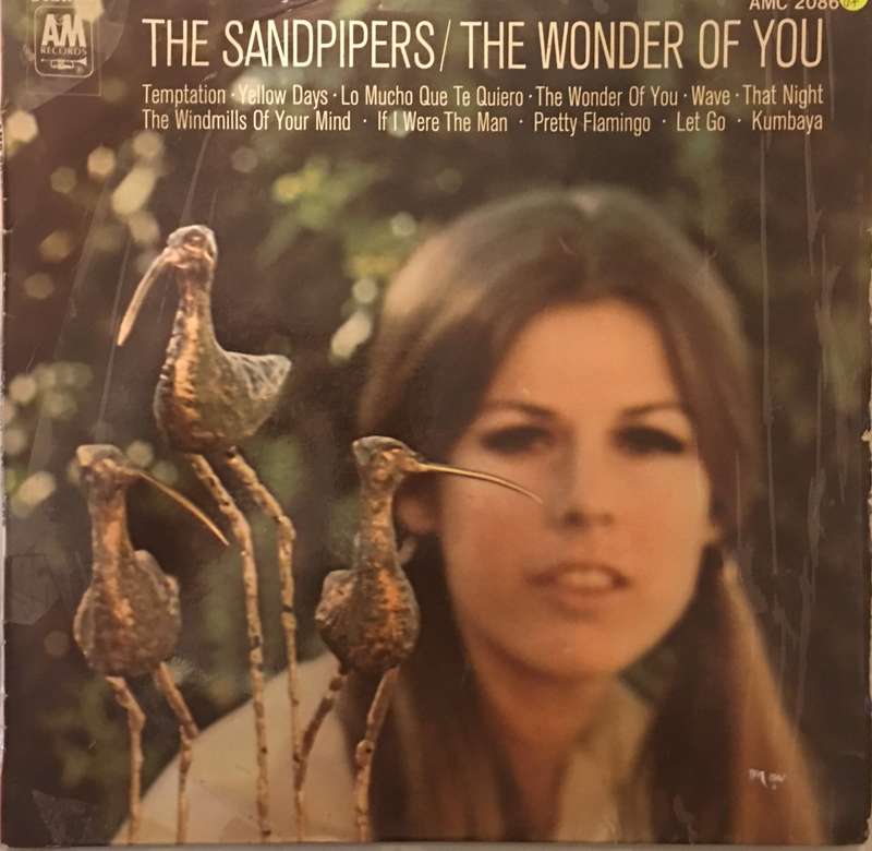 Sandpipers - The Wonder of You - Vinyl LP Record - Opened  - Good Quality (G)