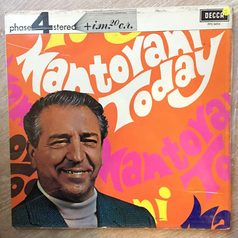 Mantovani Today - Vinyl LP Record - Opened  - Very-Good- Quality (VG-)