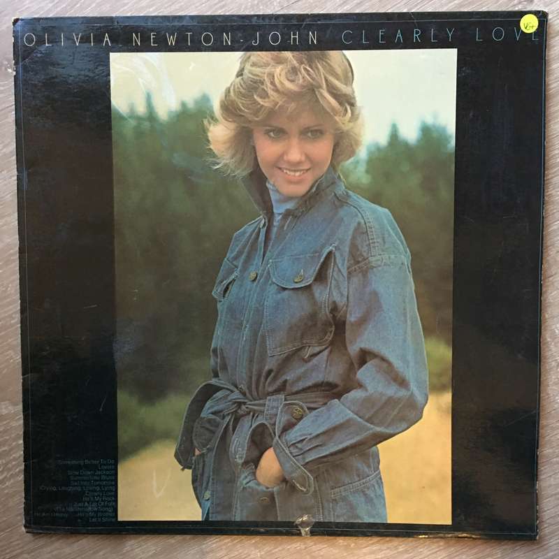 Olivia Newton-John  Clearly Love - Vinyl LP Record - Very-Good+ Quality (VG+)