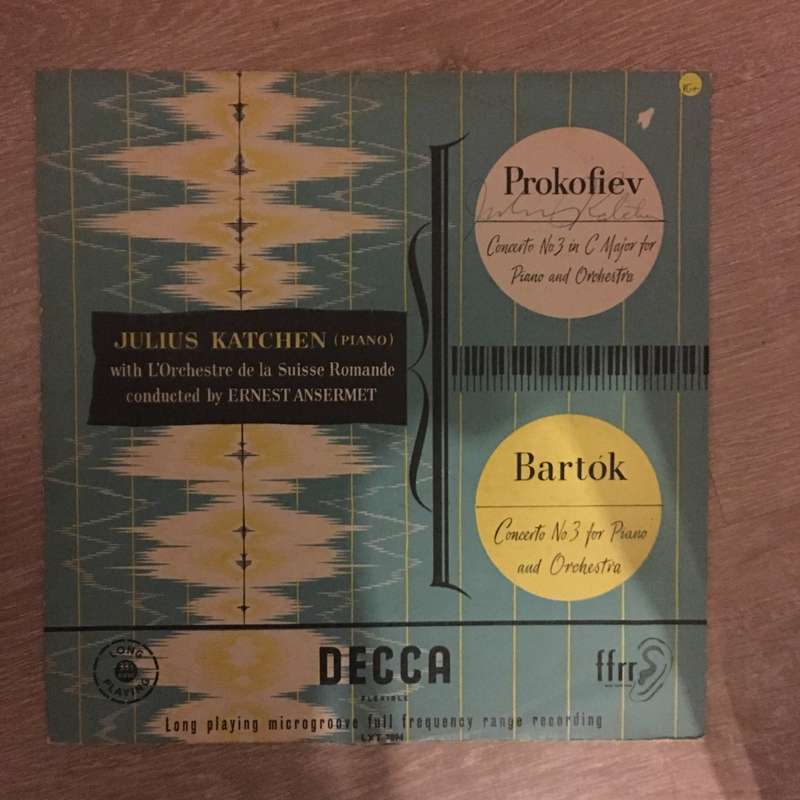 Bartok / Prokofiev - Julius Katchen, L'Orchestre De La Suisse Romande, Ernest Ansermet  Con...