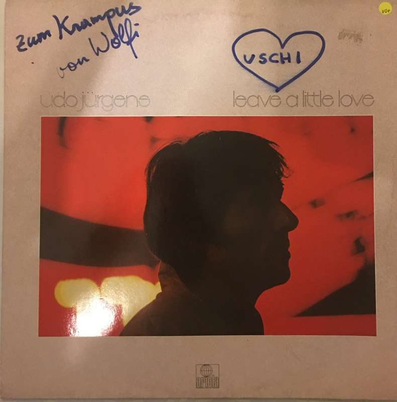 Udo Jurgene - Leave a Little Love - Vinyl LP Record - Opened  - Very-Good+ Quality (VG+) (Note wr...