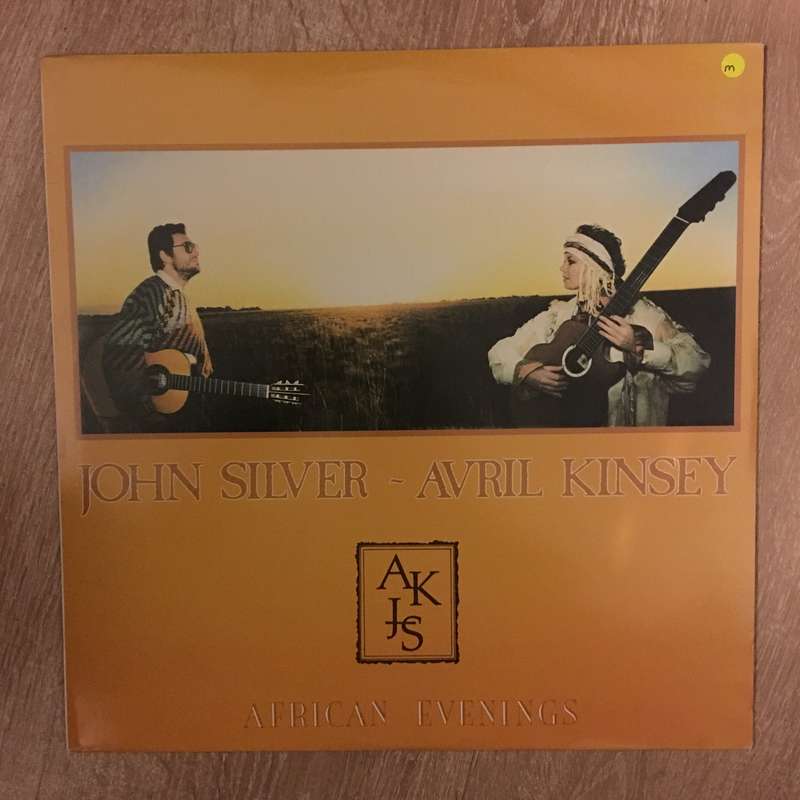 John Silver & Avril Kinsey - African Evenings - Vinyl LP Record - Near Mint Condition (NM)