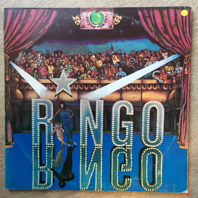 Ringo Starr - Ringo with Booklet - Vinyl LP Record - Opened  - Very-Good Quality (VG)