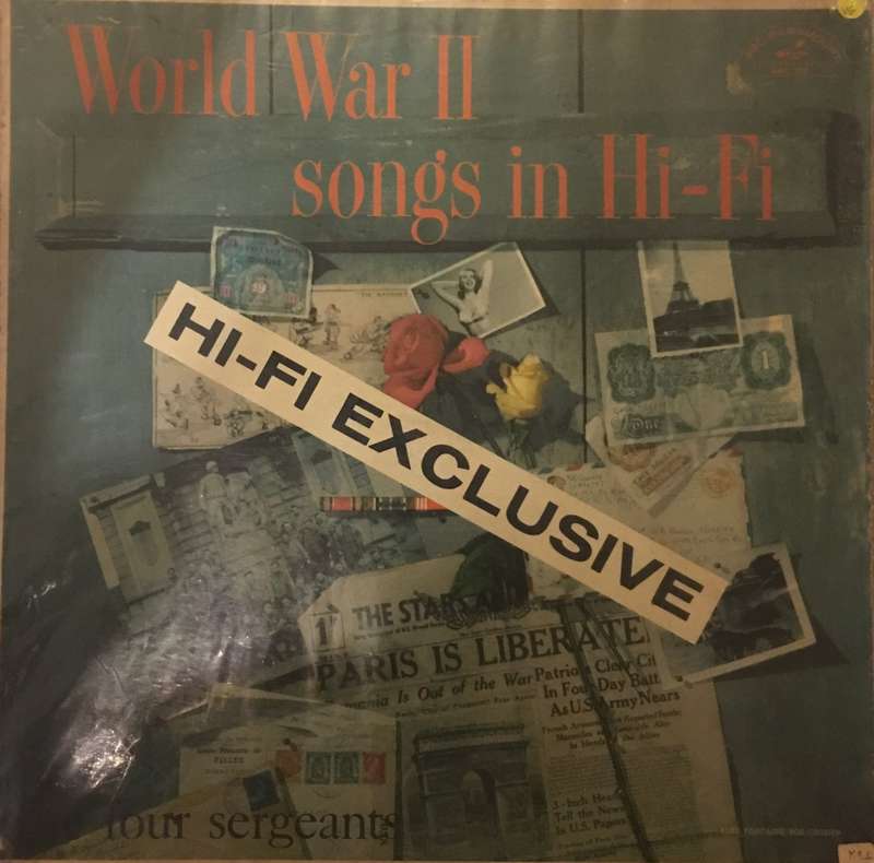 World War II - Songs in HIFi - Vinyl LP Record - Opened  - Very-Good Quality (VG)