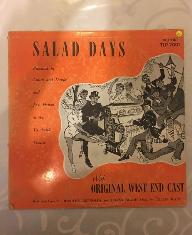 Salad Days with the Original West End Cast - Vinyl LP Record - Opened  - Very-Good Quality (VG)
