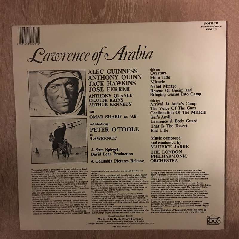 Lawrence Of Arabia - Original Soundtrack - Vinyl LP Opened - Near Mint Condition (NM)