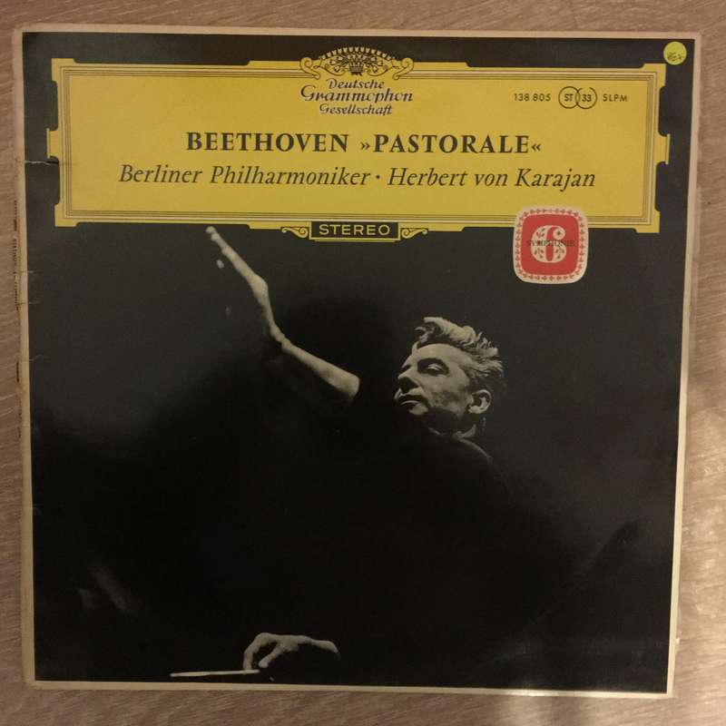 Beethoven Pastoral Herbert Von Karajan Berlin Philharmonic  - Vinyl LP Record - Opened  - Very...