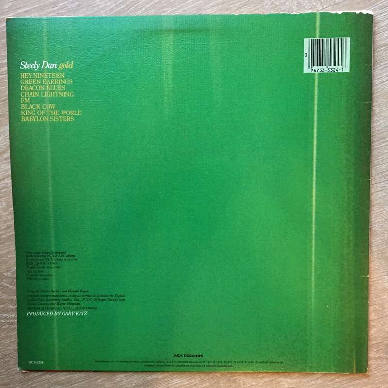 Steely Dan  Gold -  Vinyl LP Record - Opened  - Very-Good- Quality (VG-)