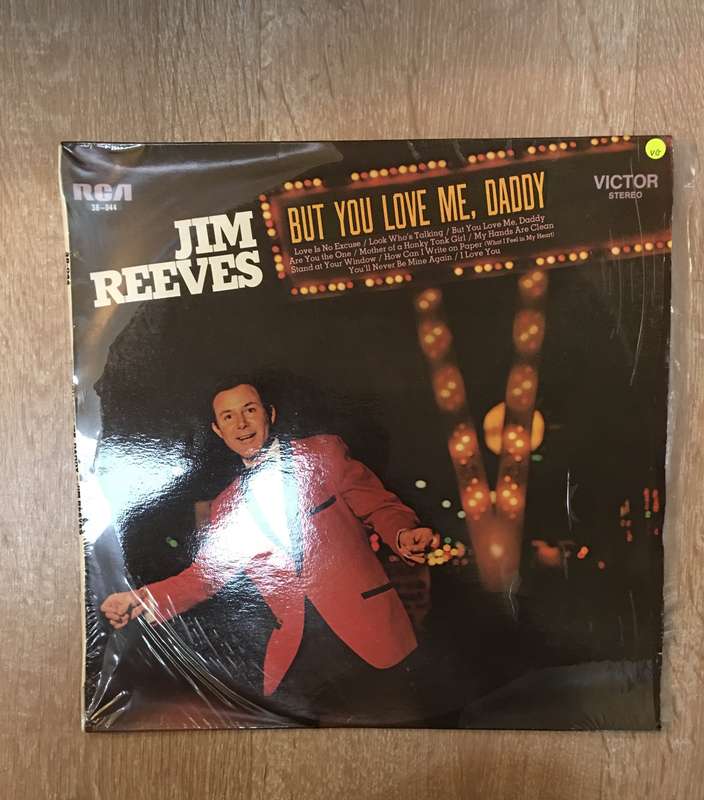 Jim Reeves - But You Love me Daddy - Vinyl LP Record - Opened  - Very Good Quality (VG)