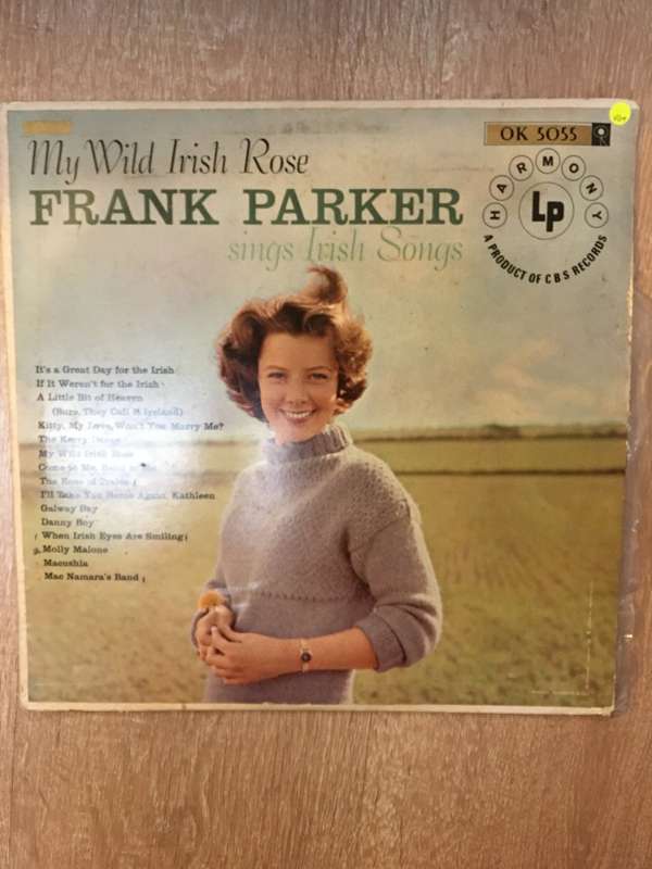 Frank Parker - My Wild Irish Rose - Vinyl LP Record - Very-Good+ Quality (VG+)