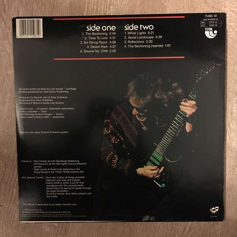 Mauritz Lotz - Six String Razor - Vinyl LP Record (VG+)