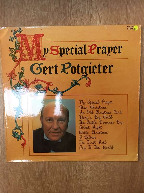 Gert Potgieter - My Special Prayer - Vinyl LP Record  - Good Quality (G)