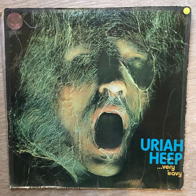 Uriah Heap - Very 'Eavy Very 'Umble- Vinyl LP Record - Good+ Quality (G+)