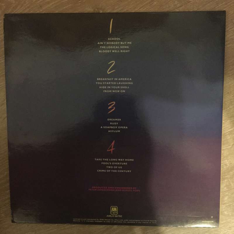 Supertramp  - Paris Live - Double Vinyl LP Record - Very-Good Quality (VG)