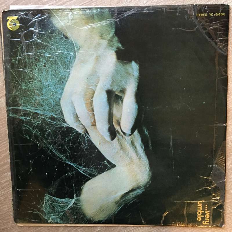 Uriah Heap - Very 'Eavy Very 'Umble- Vinyl LP Record - Good+ Quality (G+)