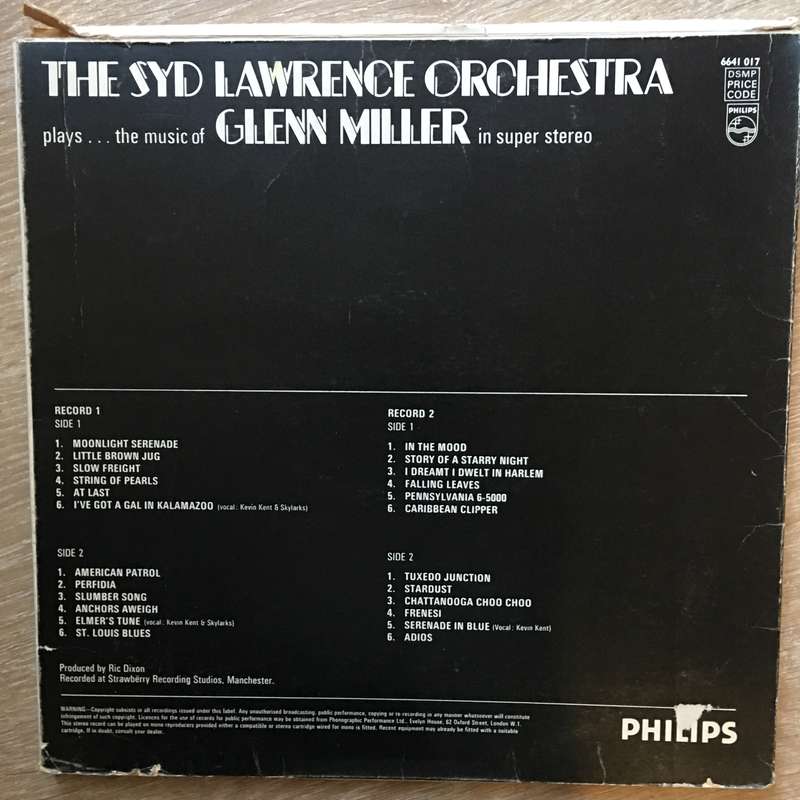 The Syd Lawrence Orchestra Plays The Music Of Glen Miller - Double Vinyl LP Record - Very-Good+ Q...