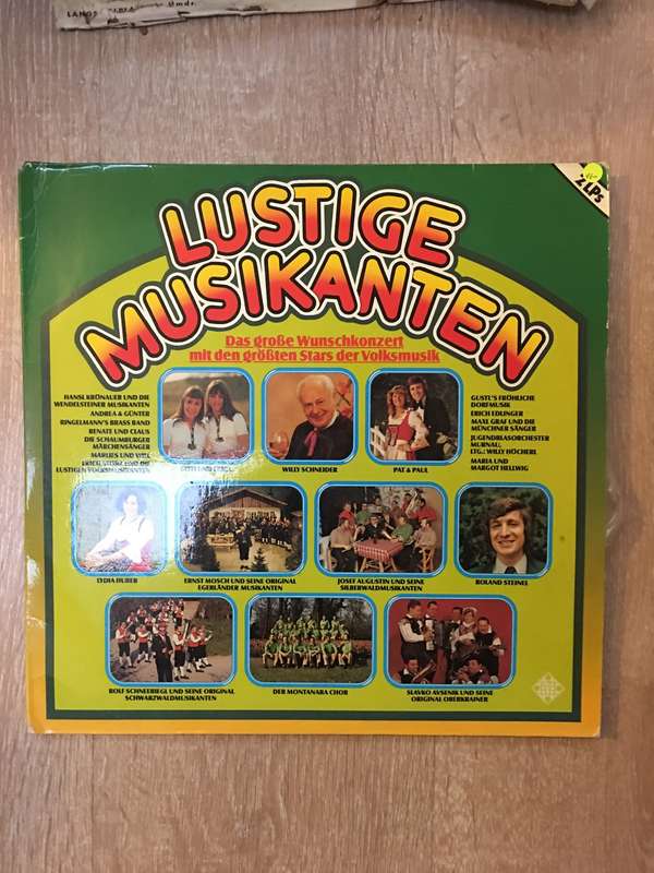 Lustige Misikanten - Vinyl LP Record - Opened  - Very-Good+ Quality (VG+)