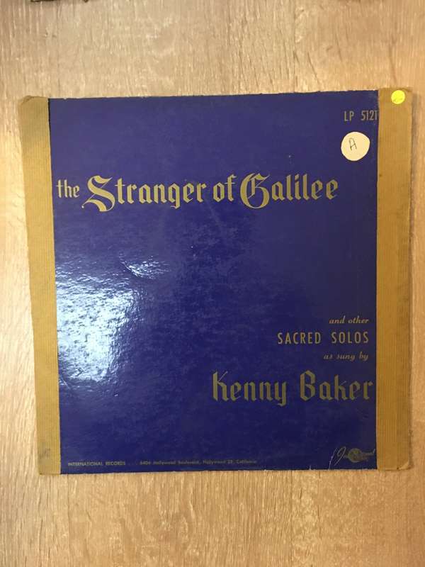 Henny Baker - The Stranger of Galilee - Vinyl LP Record - Opened  - Very-Good+ Quality (VG+)