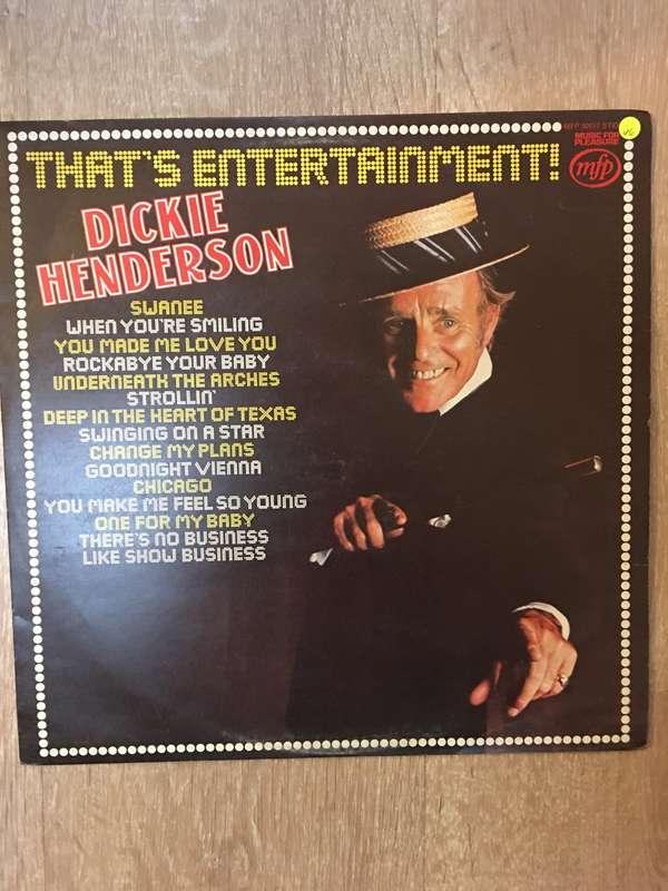 Dickie Henderson - That's Entertainment - Vinyl LP Record - Opened  - Very-Good Quality (VG)