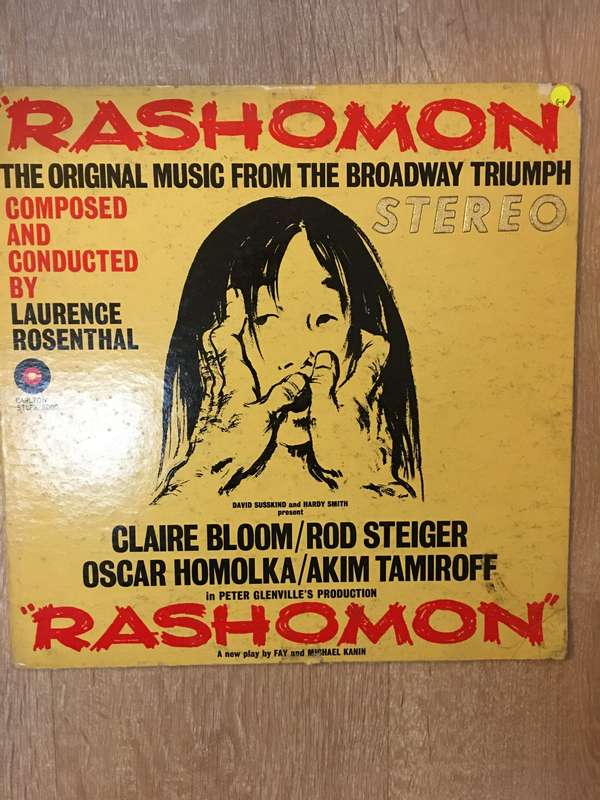 Rashomon - Original Music Production - Vinyl LP Record - Opened  - Good Quality (G)