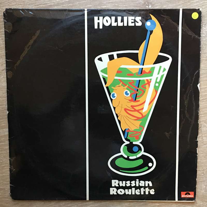 The Hollies  Russian Roulette -  Vinyl Record - Opened  - Very-Good- Quality (VG-)