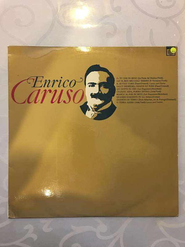 Enrico Caruso - Vinyl LP Record - Opened  - Very-Good+ Quality (VG+)