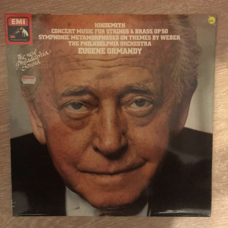 Hindemith, The Philadelphia Orchestra, Eugene Ormandy  Concert Music For Strings & Brass, O...