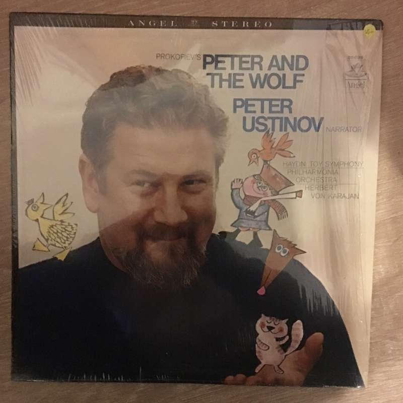 Peter And The Wolf -  Peter Ustinov Narrator Herbert von Karajan Conductor Philharmonia Orchestra...