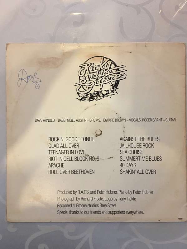 Rick and the Spitfires - Rockin' Goode Tonite (autographed)  - Vinyl LP Record - Opened  - Very-G...