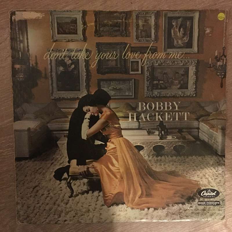 Bobby Hackett  Don't Take Your Love From Me - Vinyl LP Record  - Very-Good+ Quality (VG+)