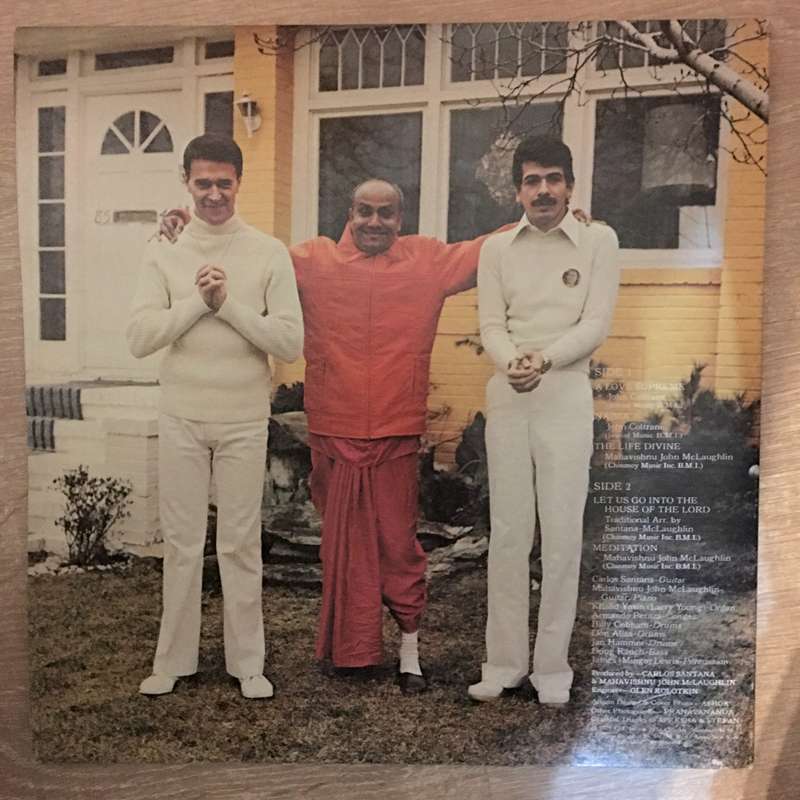 Carlos Santana & Mahavishnu & John McLaughlin  Love Devotion Surrender  - Vinyl LP Record -...