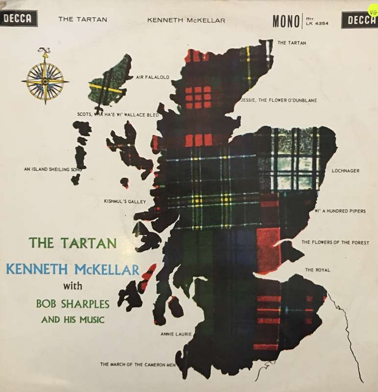 Kenneth McKellar With Bob Sharples And His Music  The Tartan -  Vinyl LP Record - Opened  -...