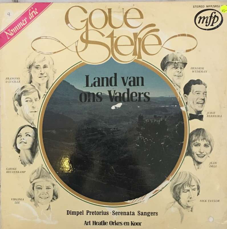 Goue Sterre - Land Van Ons Vaders  - Vinyl LP Record - Opened  - Very-Good- Quality (VG-)