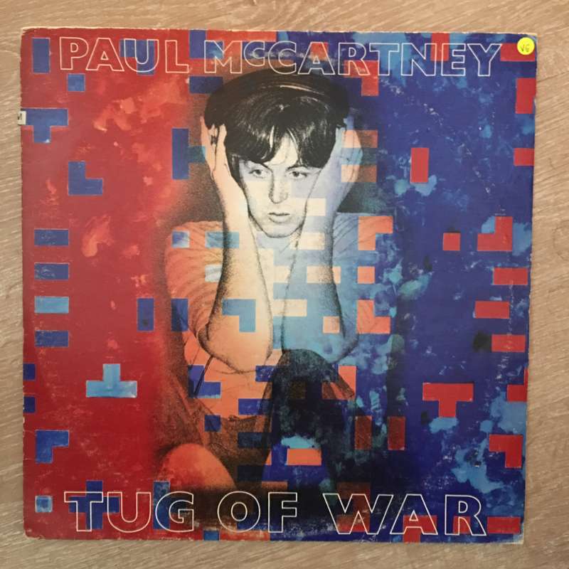 Paul McCartney - Tug of War - Vinyl LP Record - Very-Good Quality (VG)