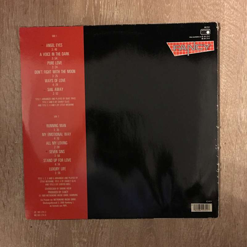 Fancy - All My Loving - Vinyl LP Record - Opened  - Very-Good+ Quality (VG+)