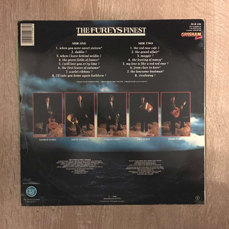 The Fureys Finest - Vinyl LP Record - Opened  - Very-Good Quality (VG)
