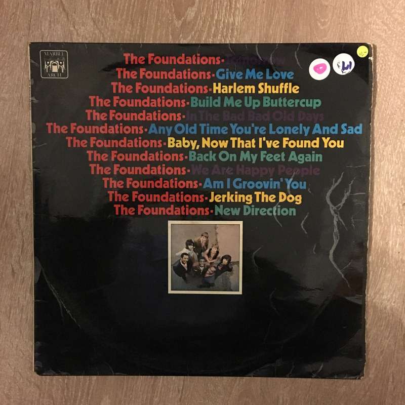 The Foundations  The Foundations - Vinyl LP Record - Opened  - Very-Good- Quality (VG-) (Vi...