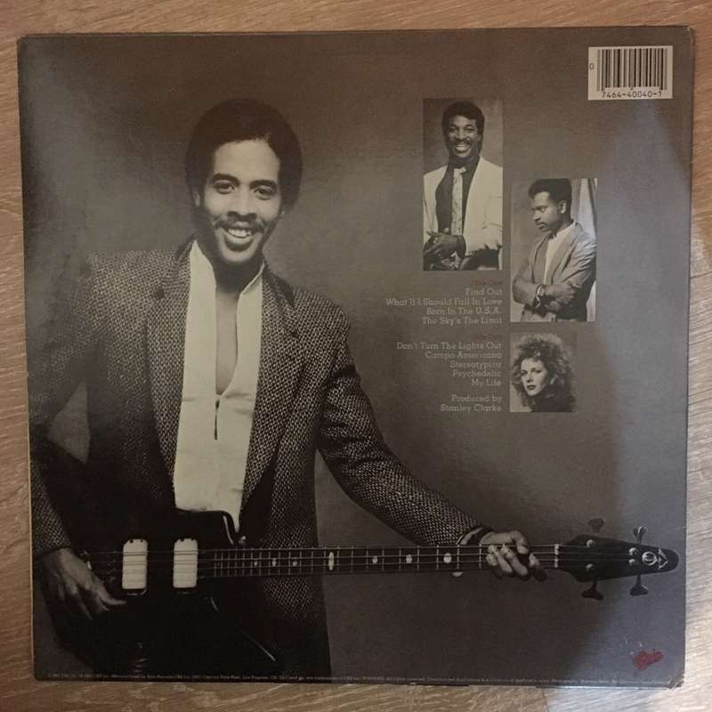 The Stanley Clarke Band  Find Out! - Vinyl LP Record - Very-Good+ Quality (VG+)