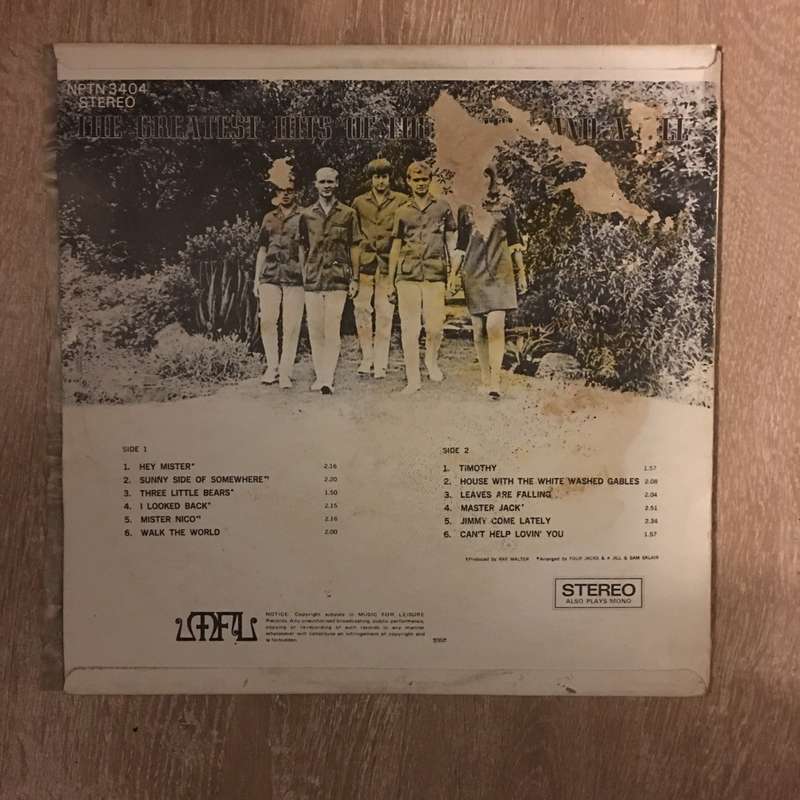 The Greatest Hits of Four Jacks and A Jill - Vinyl LP Record (VG+)