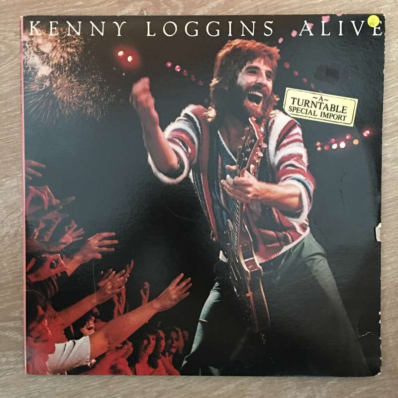 Kenny Loggins  Alive - Vinyl LP Record - Opened  - Very-Good- Quality (VG-)