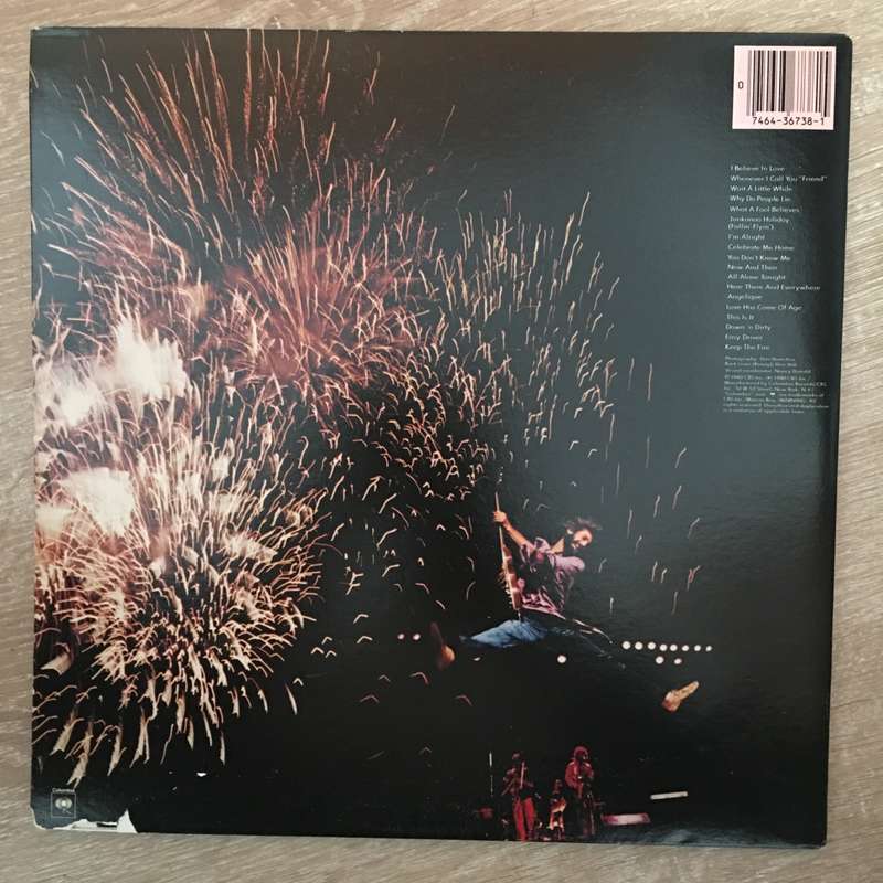 Kenny Loggins  Alive - Vinyl LP Record - Opened  - Very-Good- Quality (VG-)