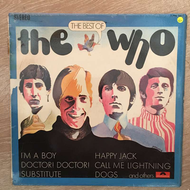 The Who  The Best Of The Who - Vinyl LP Record - Opened  - Very-Good+ Quality (VG+)