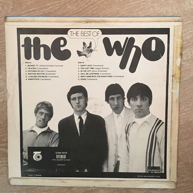 The Who  The Best Of The Who - Vinyl LP Record - Opened  - Very-Good+ Quality (VG+)