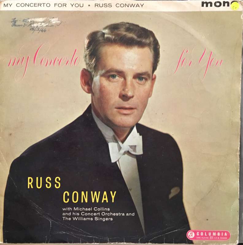 Russ Conway - My Concerto for You  with Michael Collins - Vinyl LP Record - Opened  - Good+ Quali...