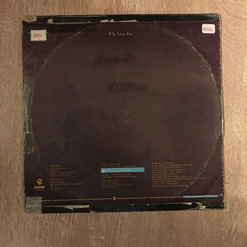The Four Seasons - Who Loves You - Vinyl LP Record - Opened  - Good+ Quality (G+)