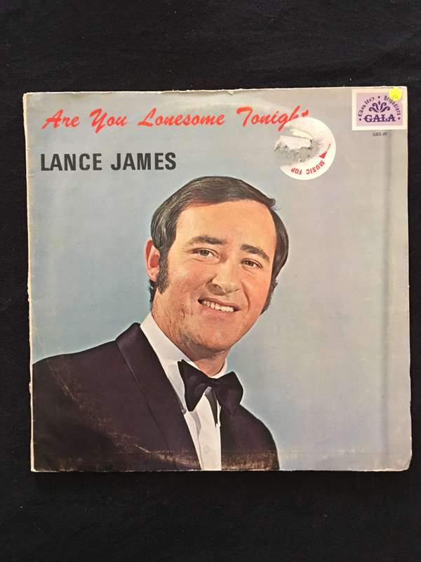 Lance James - Are You Lonesome Tonight -  Vinyl LP Record - Opened  - Very-Good Quality (VG)