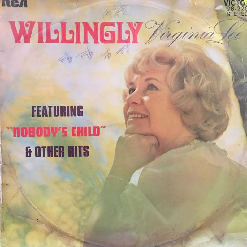 Virginia Lee- Willingly - Vinyl LP Record - Opened  - Good Quality (G)