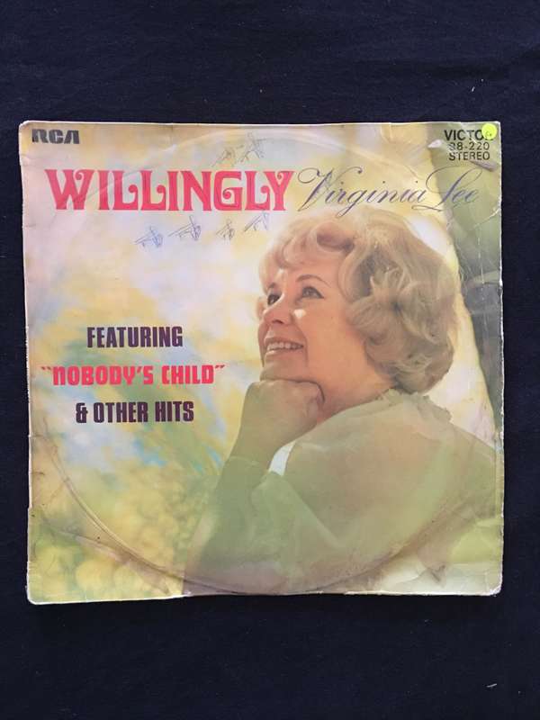 Virginia Lee - Willingly - Vinyl LP Record - Opened  - Good+ Quality (G+)