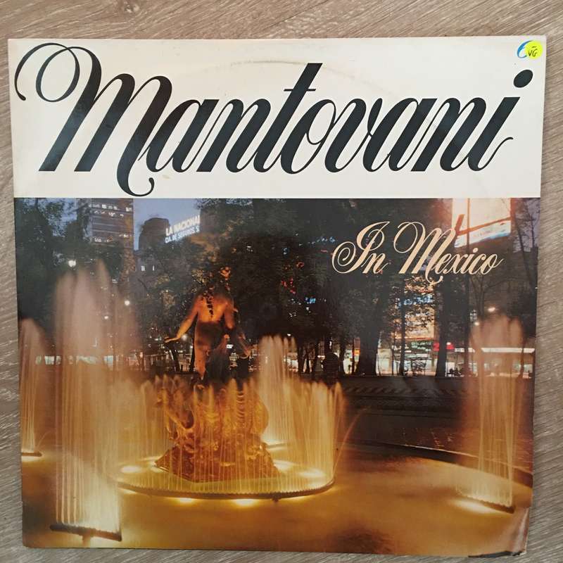 Mantovani In Mexico - Vinyl LP Record - Opened  - Very-Good- Quality (VG-)